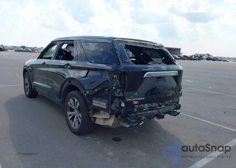 2020 Ford Explorer Platinum from USA, damaged, VIN 1FM5K8HC6LGA80540